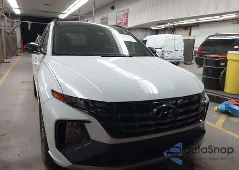 2024 Hyundai Tucson Hybrid N Line from USA, damaged, VIN KM8JFCD14RU159287